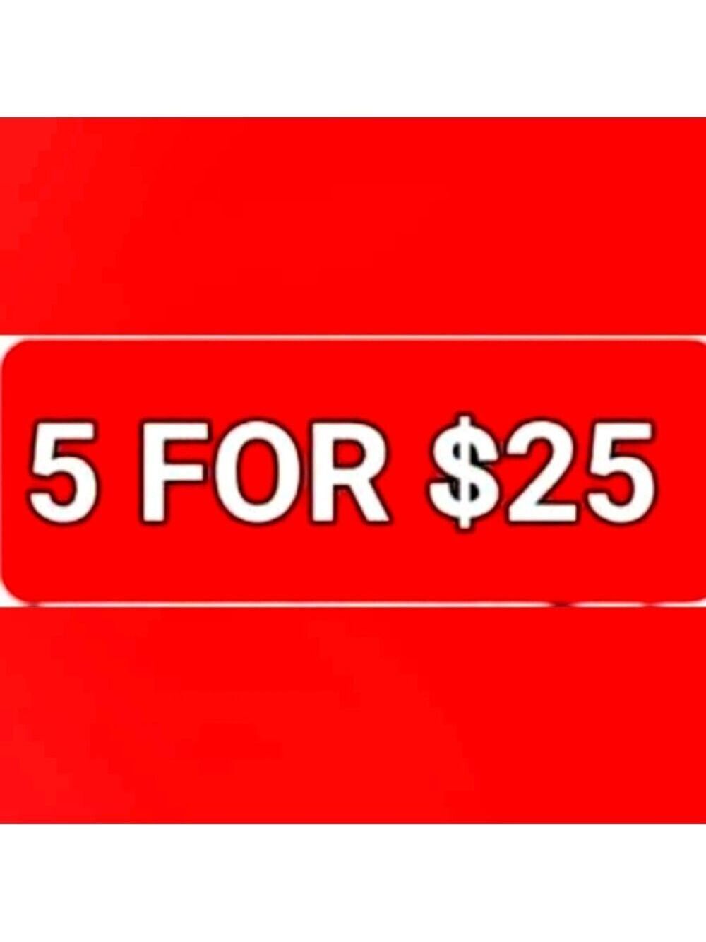 CHOOSE 5 FOR $25 MINIS SMALL GIFTS TARTE MAKEUP BATH & BODY LIPS HAND CREAM